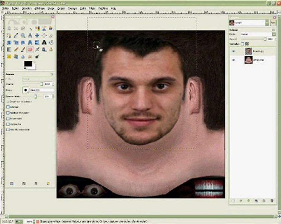 Tutorial création de visages