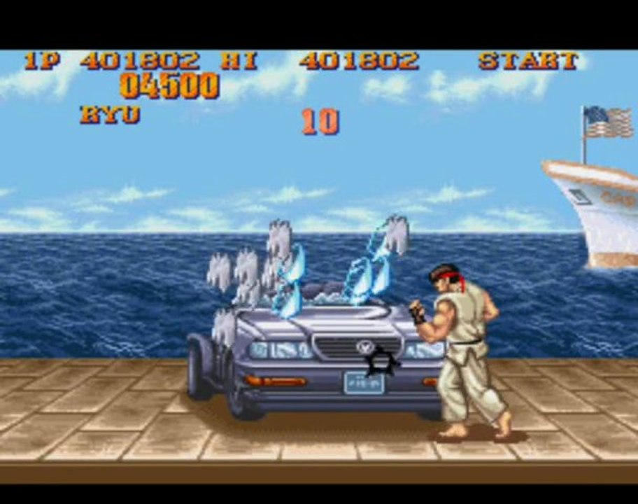 Vidéotest bêta de Street Fighter II ( Part 2 )