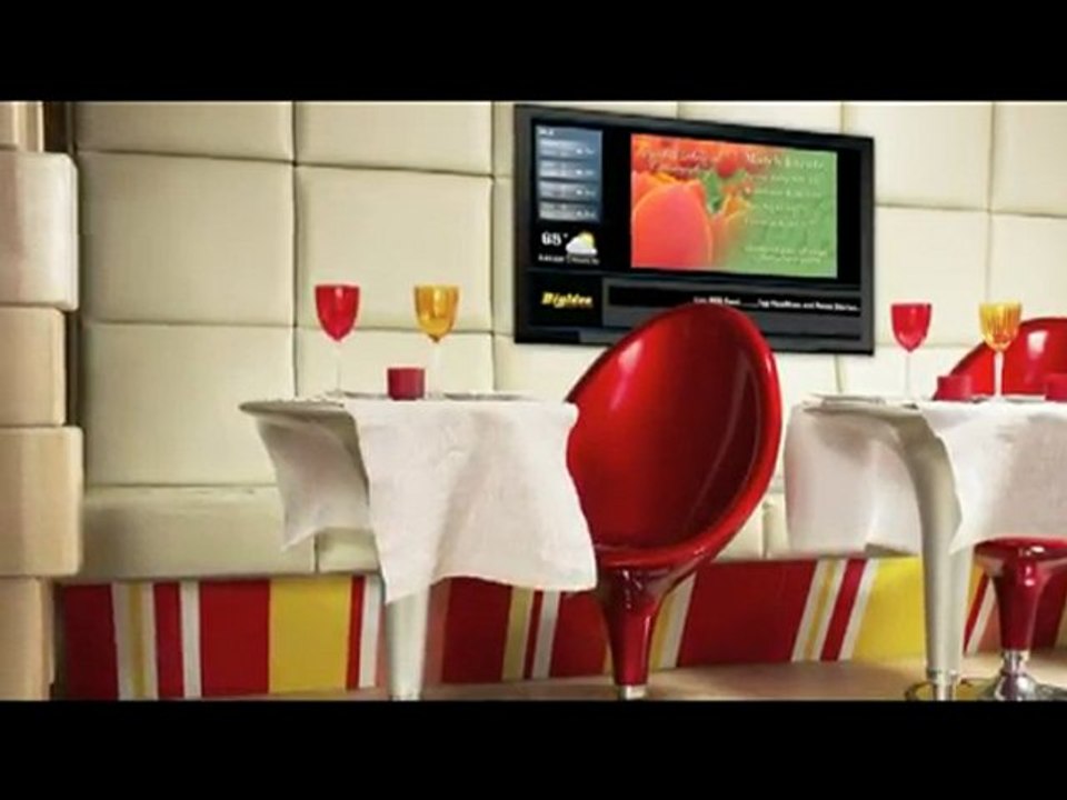 Digital Signage Creation by Bigidea