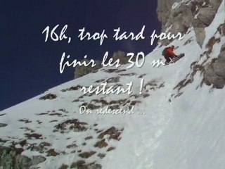 Pointe de Chalune, couloir W et Thermos