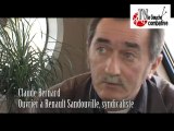Claude Bernard, candidat en Haute-Normandie avec S. Jumel