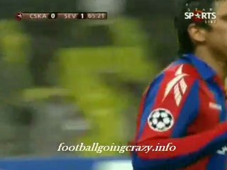 CSKA Moscow 1 vs 1 Sevilla (24/02/2010)