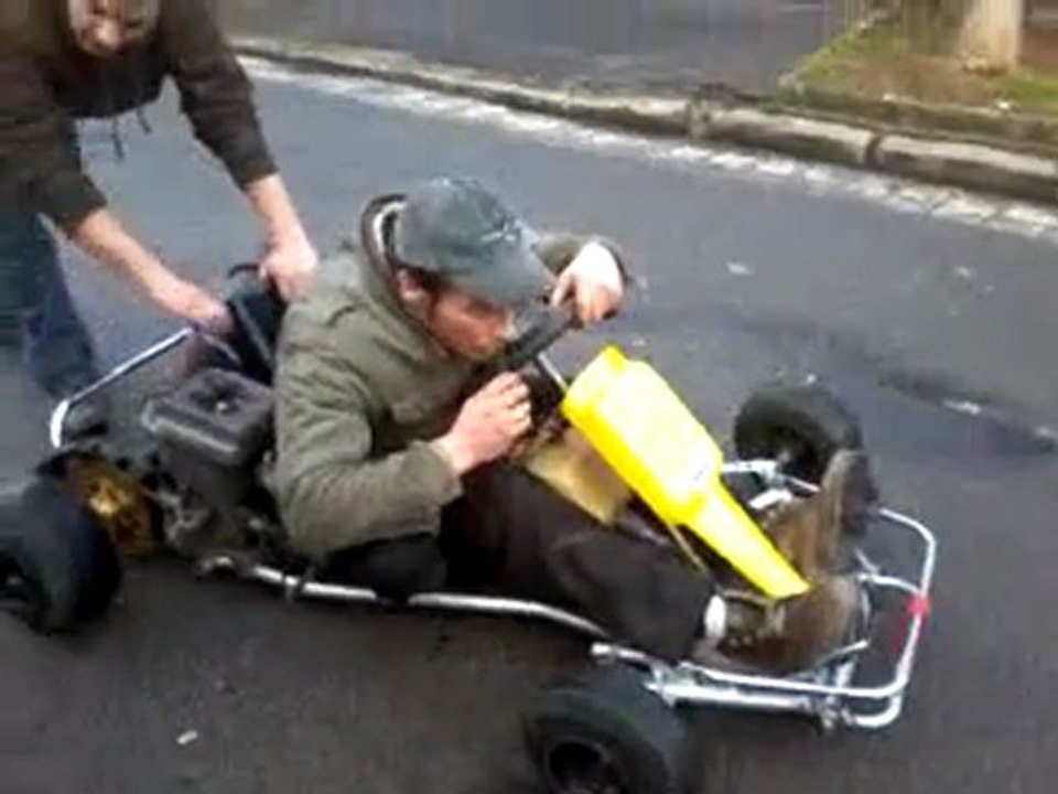 karting 100cc blingue discotek