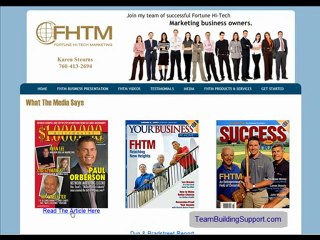 New Fortune Hi Tech Marketing Website FHTM