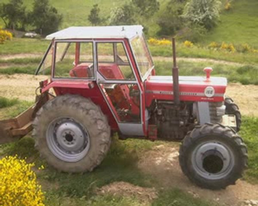 rénovation tracteur agricole massey fergusson 168