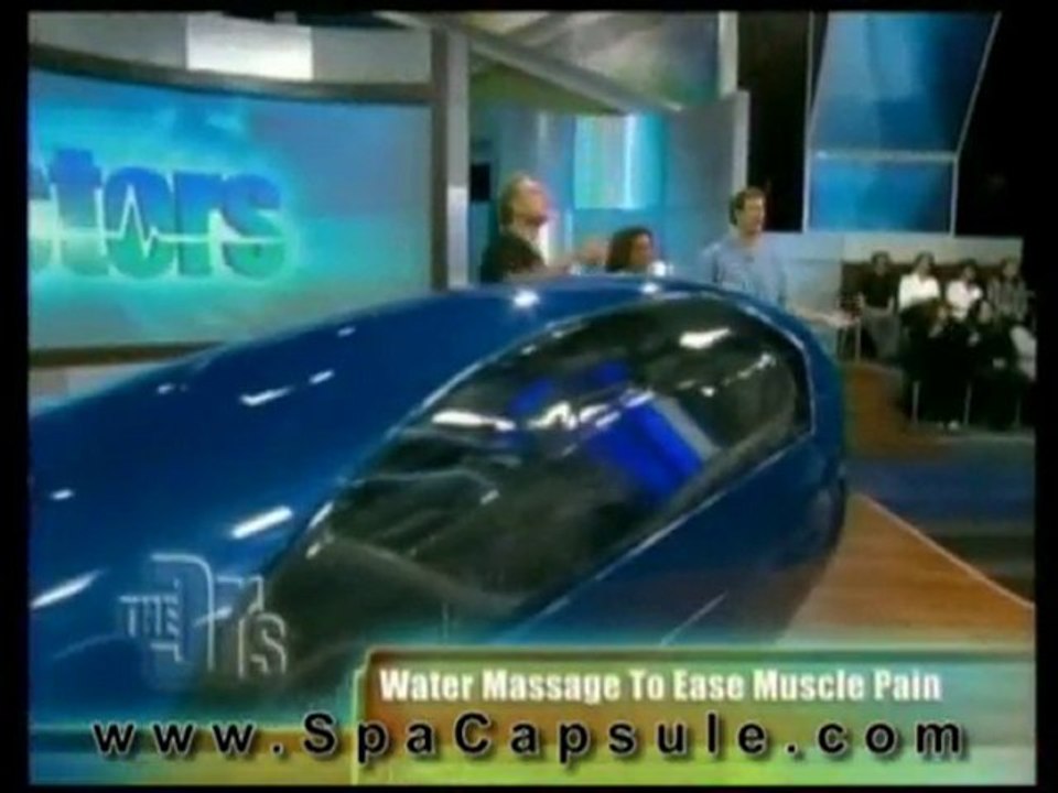 SpaCapsule aqua massage and hydromassage at the Doctors Show