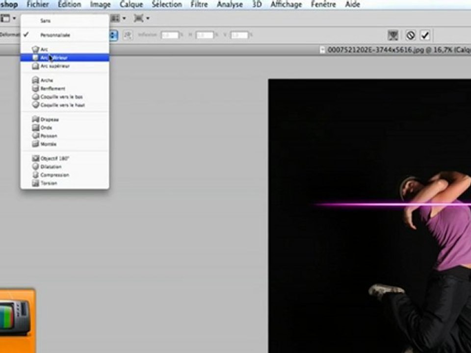 Photoshop cs4 tutoriel - Effet néon (seconde méthode)
