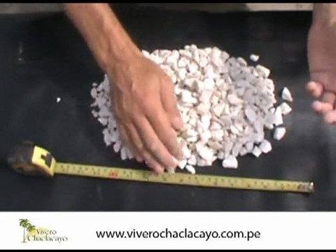 Piedras decorativas - Gravilla Balnca