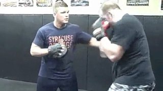 Boxing Striking Training for Mma Workout-Check Punch Drill.