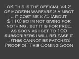MW2 - Aimbot Hack (v4.2) PS3   Xbox360
