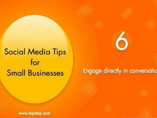Social Media Tips for Small Businesses