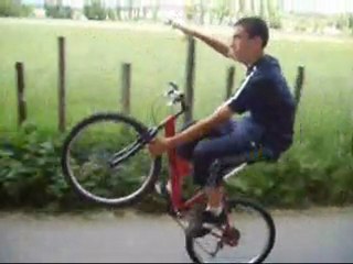 stunt en vélo