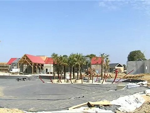 Reportage sur le chantier du parc Terra Botanica