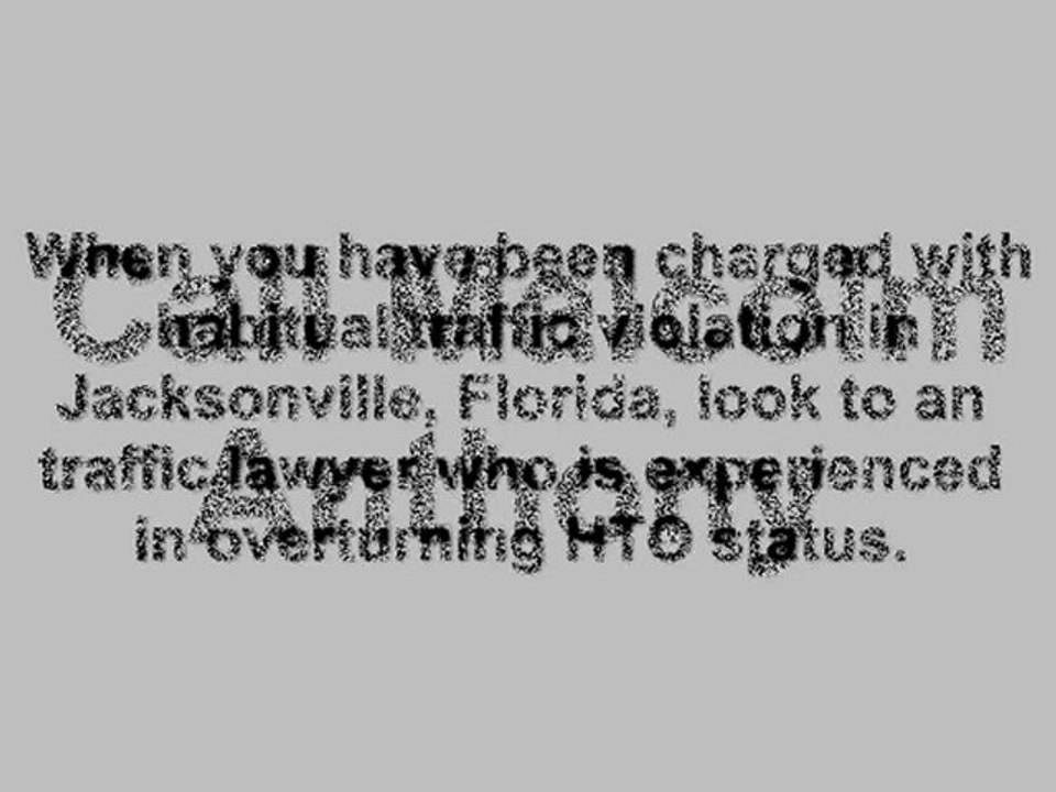 Habitual Traffic Offender: Where To Seek Help