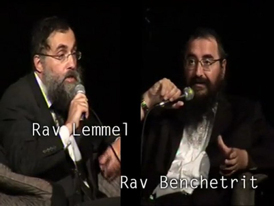 RAV BENCHETRIT ET RAV LEMMEL - LE GRAND DEBAT 1