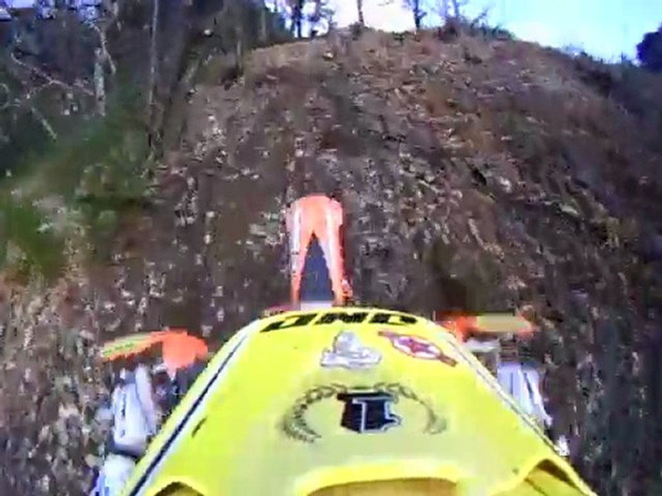 Cote d arrivee de la buisson "Hard" ente