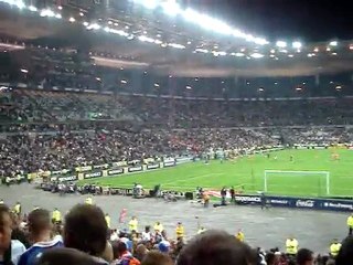 corner et fin de match france roumanie