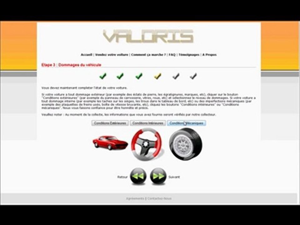 Valoris: Valorisation de voitures sur le net - PFE 2010 ECE