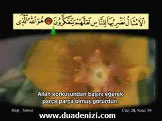 Ahmet El Acemi - Haşr Suresi | DuaDenizi.Com
