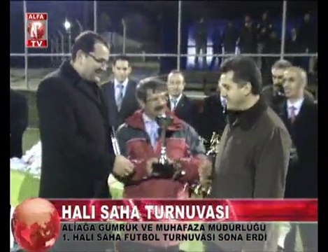 aliağa gümrük halısaha futbol turnuvası