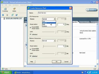 01-01-06 ESX Server Resource Pools (Standalone Host)