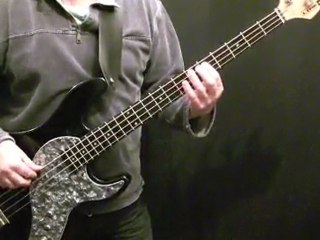 How To Play Bass to Cover Me By Bruce Springsteen