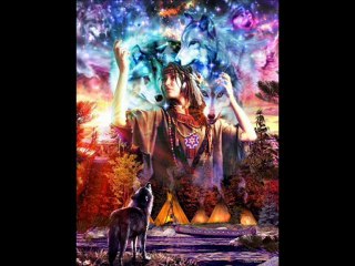 indien et loup fait par loupnoir 204145