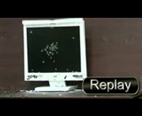 lcd PC monitor gets powed by air rifles