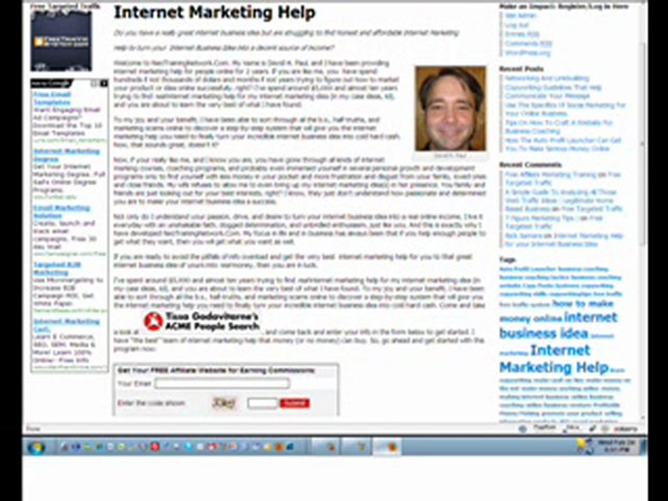 Internet Marketing Help @ Neo Training Network