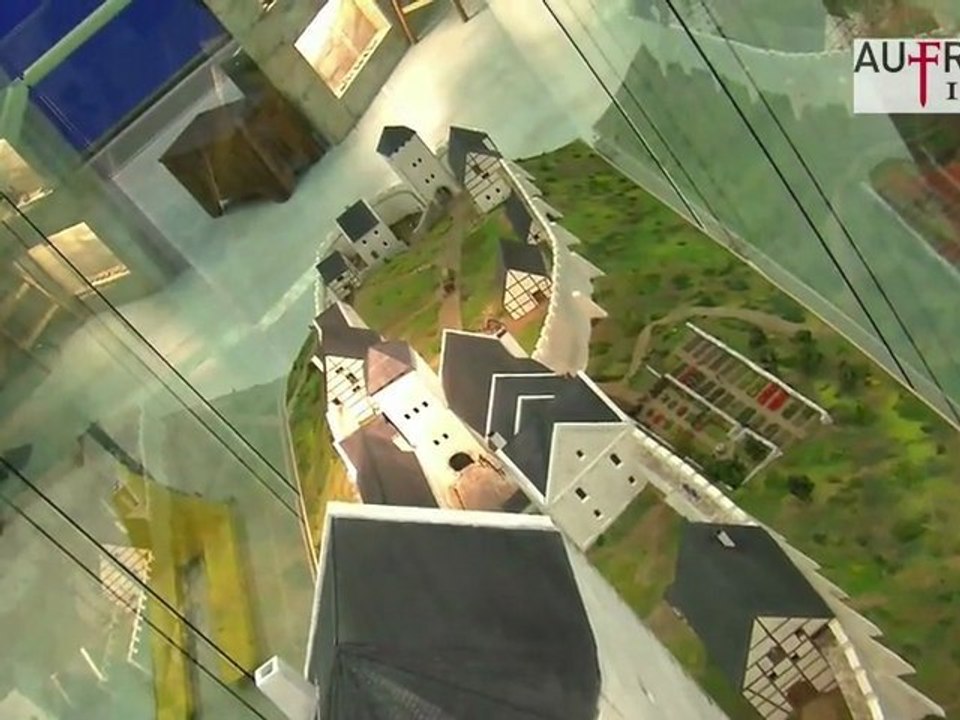 Aufbauarbeiten aufruhr 1225 lwl-mittelalterausstellung