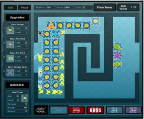 Bubble Tank Defense Tutorial Level 21 Walkthrough