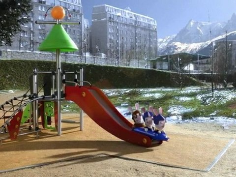 Les Lapins Crétins - Parodie Bobsleigh Vancouver 2010