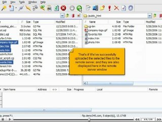 interactiveonline.com - Uploading your website with CuteFTP