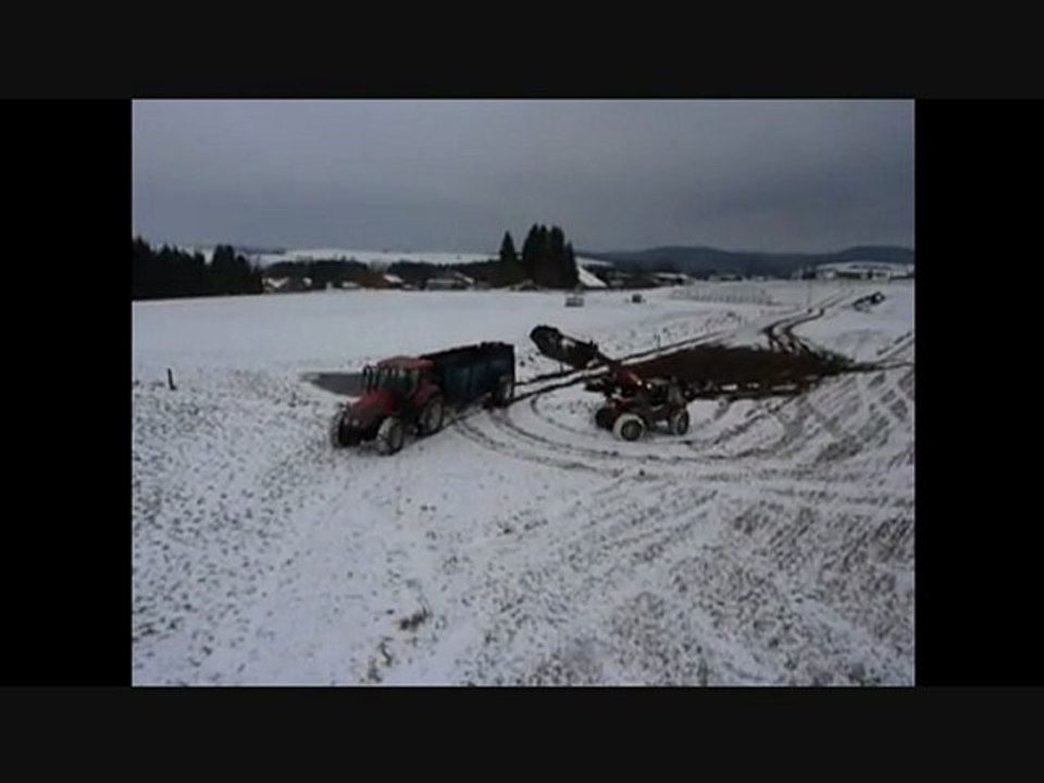 Epandage de fumier 2010 / Spreading of manure 2010
