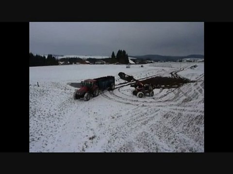 Epandage de fumier 2010 / Spreading of manure 2010