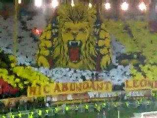 Galatasaray A: Madrid maçı Eski Açık Koreografi