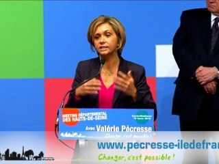 Discours valérie pécresse meeting haut de seine 2