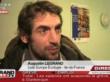 Régionales : Augustin Legrand appuie Europe Ecologie Nord