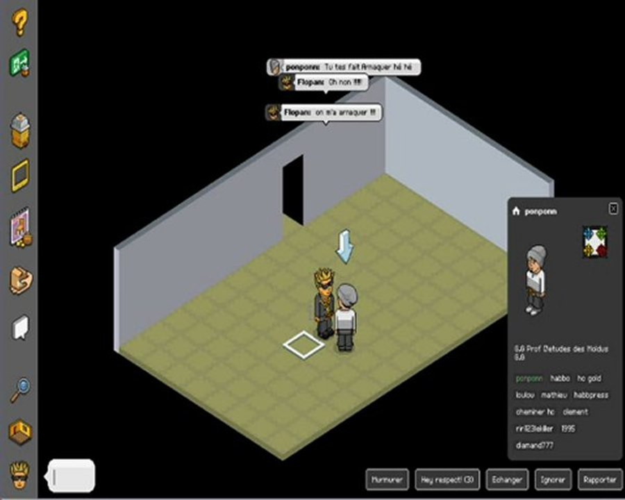 [Habbo Web] Scène : L'arnaque Habbo