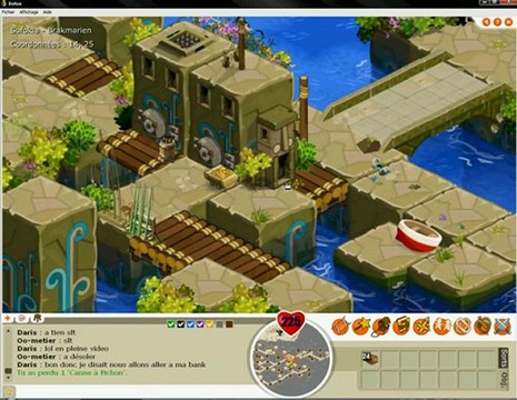 dofus iop feu boulanger / paysan lvl 100 pecheur mdr a voir