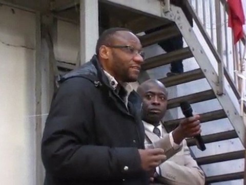 Meeting du Ministere de la Régularisation des sans papiers