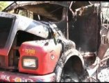 Maoists Set Trucks Ablaze in Ranchi, India