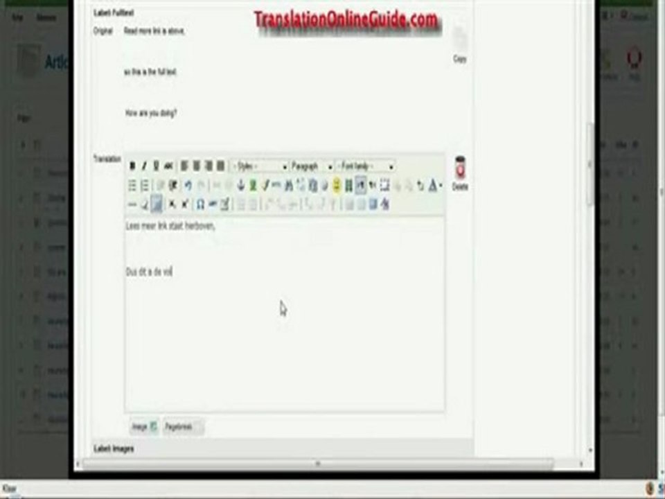 General Translation Dutch - English Spanish Translation Tip