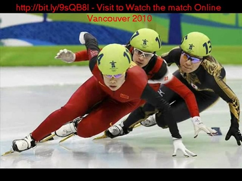 Men's 500 m Finals Speed Skating Vancouver 2010