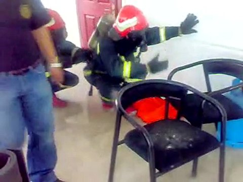 BANDIRMA İTFAİYESİ KAPALI ORTAM EĞİTİMİ