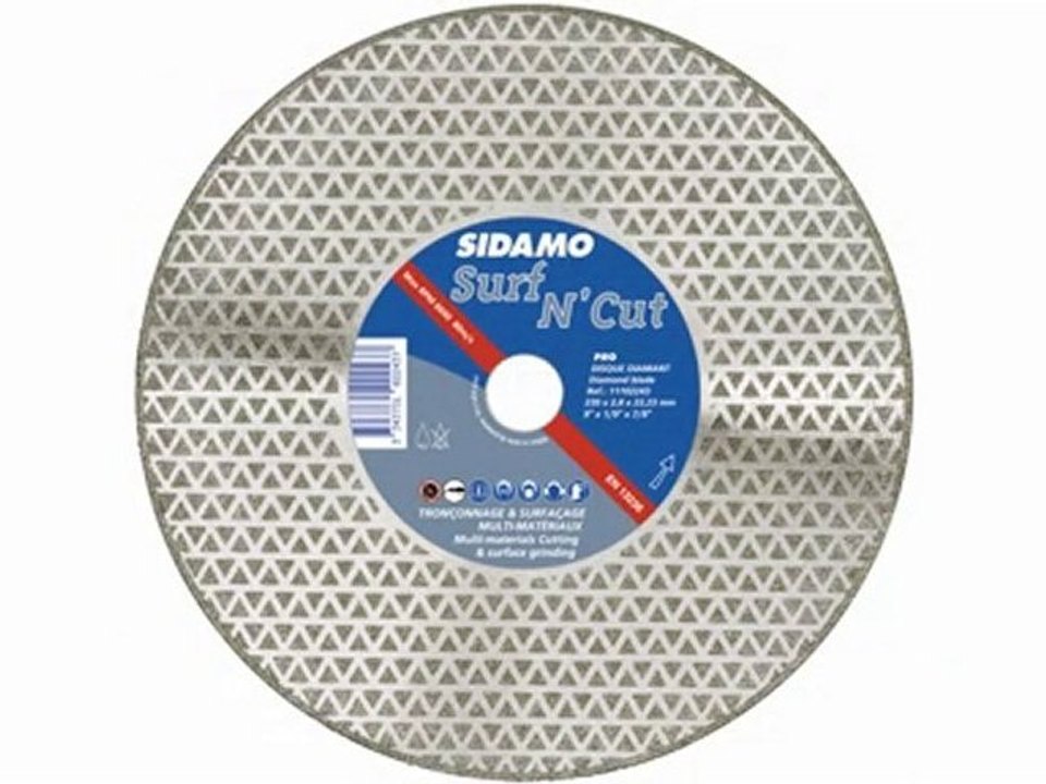 DISQUE DIAMANT SIDAMO SURF N CUT (film complet)