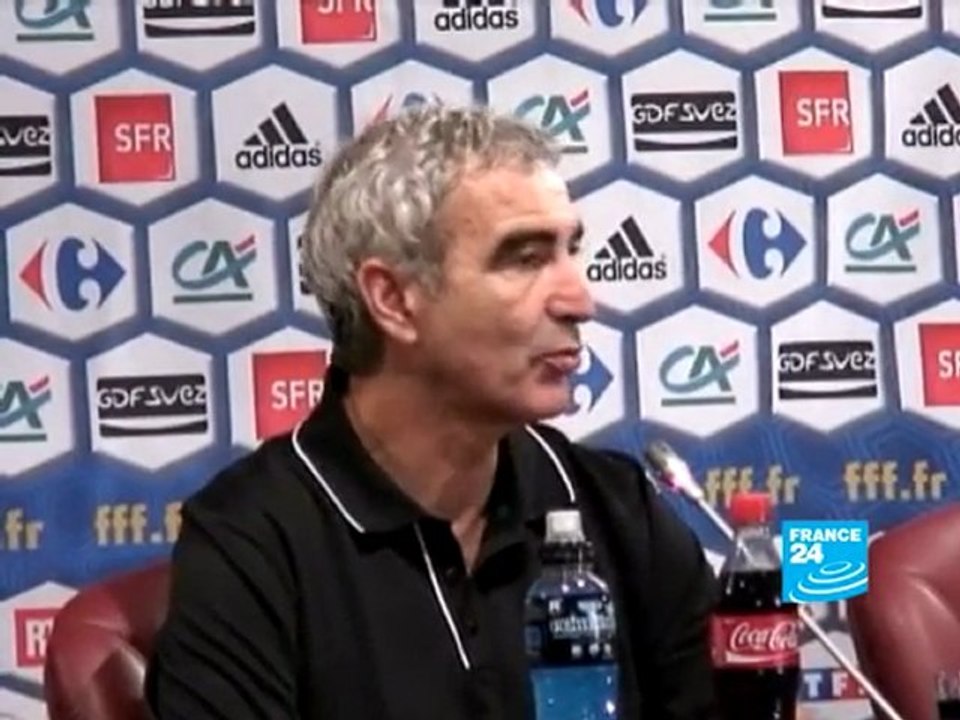 Domenech: Ribéry, pas en pleine possession de ses moyens