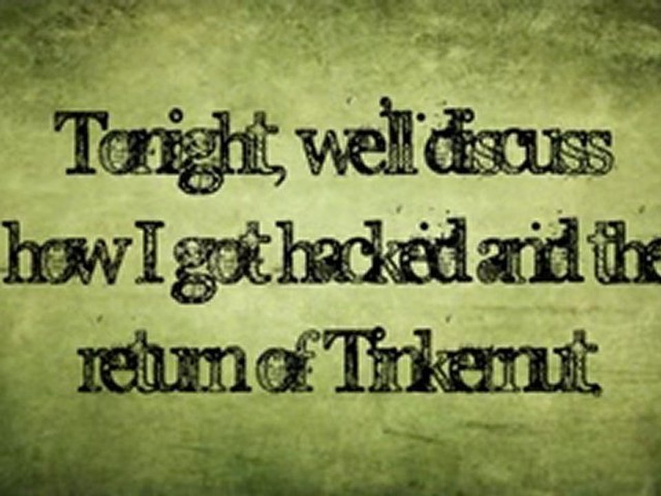 Tinkernut Live! Tonight at 5pm Eastern