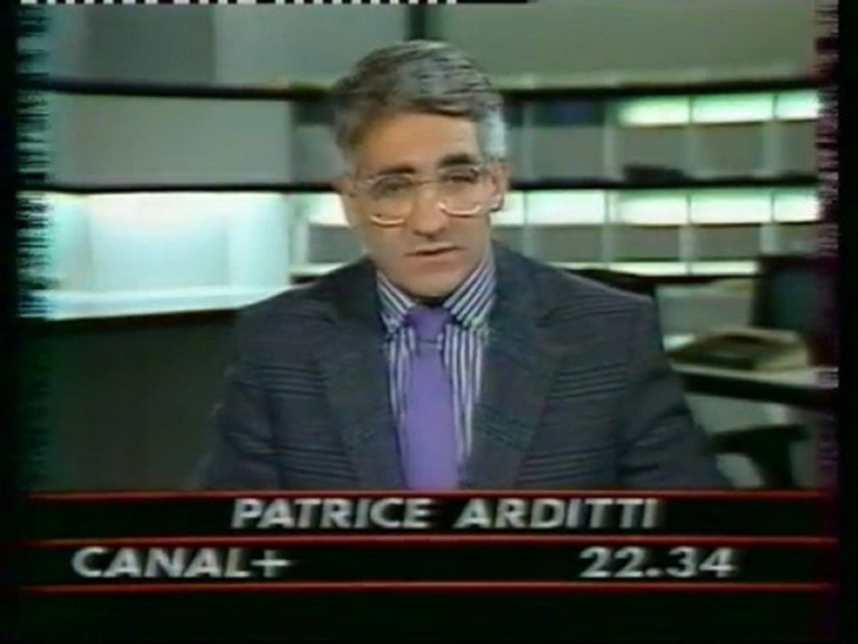 Canal+ 4 Mai 1988 - ba - Météo - Jingle cinéma (2 versions)