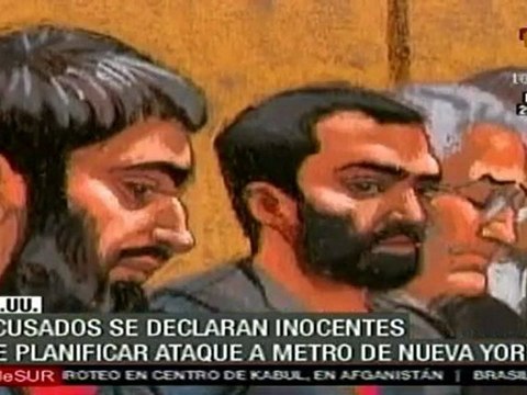 Acusados se declaran inocentes de planear atentado en NY